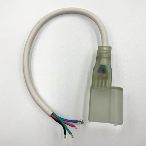 CABLU ALIMENTARE PT. NEON FLEX 12V 5050 PINI 12 MM 230X28X15MM