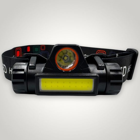 Lanterna led de cap cu acumulator 3W cu incarcare USB