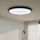 Plafoniera led ajustabila neagra 24W 3000K-6000K IP40