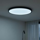Plafoniera led ajustabila neagra 32W 3000K-6000K IP40