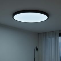 Plafoniera led ajustabila neagra 32W 3000K-6000K IP40