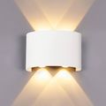 APLICA LED PERETE LUMARO 4W 400LM 3000K ALBA 3000K ALBA 120*78*40MM