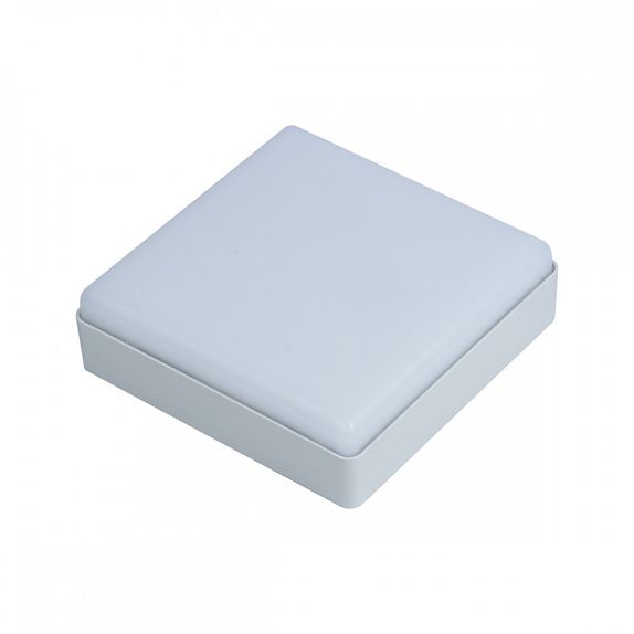 Spot Led Luna + Rama montaj aparent patrata, 120x120mm, 14W=130W, 6000K, lumina rece