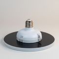 Spot Led Luna + Adaptor dulie E27, 22W, Ø170mm, 22W=200W, 6000K, lumina rece, 3+1 GRATIS