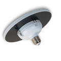 Spot Led Luna + Adaptor dulie E27, 22W, Ø170mm, 22W=200W, 6000K, lumina rece