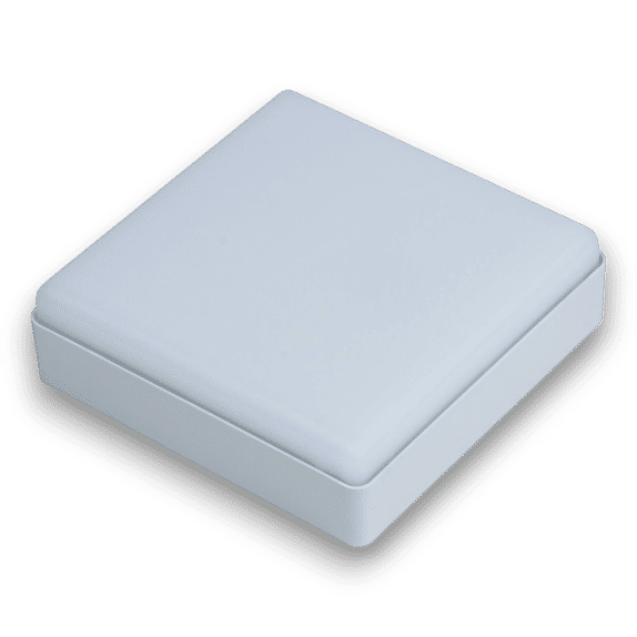 Spot Led Luna + Rama montaj aparent patrata, 120x120mm, 14W=130W, 6000K, lumina rece, 3+1 GRATIS