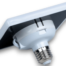 Spot Led Luna + Adaptor dulie E27, 120x120mm, 14W=130W, 6000K, lumina rece, 3+1 GRATIS