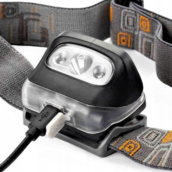 Lanterna led de cap cu led 3W cu baterii 3xR3