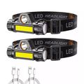 Lanterna led de cap cu acumulator 3W cu incarcare USB