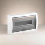 Tablou sigurante 18P IP40 usa transparenta - montaj aplicat VIKO