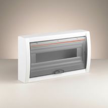 Tablou sigurante 18P IP40 usa transparenta - montaj aplicat VIKO