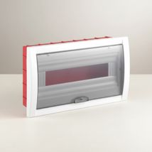 Tablou sigurante 18P IP40 usa transparenta - montaj ingropat VIKO