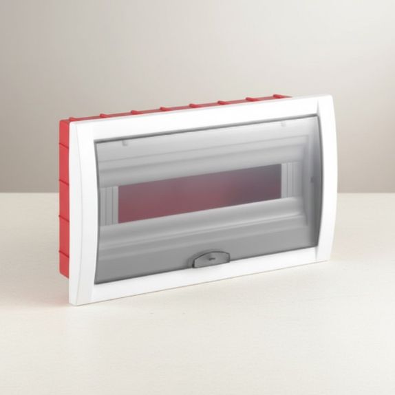 Tablou sigurante 18P IP40 usa transparenta - montaj ingropat VIKO