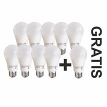 Bec Led E27 model glob A60 15W=120W lumina rece 9+1 GRATIS