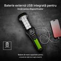Lampa led portabila cu acumulator 8W IP20 6500K