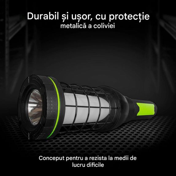 Lampa led portabila cu acumulator 8W IP20 6500K