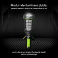 Lampa led portabila cu acumulator 8W IP20 6500K