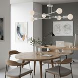 Lustra bec led 6xE27 alba