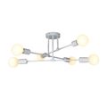 Lustra bec led 6xE27 alba