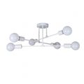 Lustra bec led 6xE27 alba