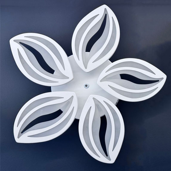 Lustra LED Living 5 Brate 80W – Telecomanda IR, 3 Temperaturi de Culoare, 48cm
