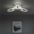Lustra Led Dimabila 100W Cu 3 Brate 3 Culori+Ir 550Mm X 90mm