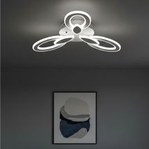 Lustra Led Dimabila 100W Cu 3 Brate 3 Culori+Ir 550Mm X 90mm