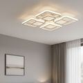 Lustra LED Living 8 Brate 100W – Telecomanda IR, 3 Temperaturi de Culoare, 45cm
