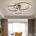 Lustra Led moderna dimabila 85w/4500lm cu Telecomanda 200+300+400mm