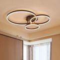 Lustra Led moderna dimabila 85w/4500lm cu Telecomanda 200+300+400mm