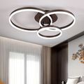 Lustra Led moderna dimabila 85w/4500lm cu Telecomanda 200+300+400mm