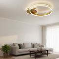 Plafoniera LED Aurie Dimabila 100W – 6300lm, Telecomanda, 3 Temperaturi, 50cm