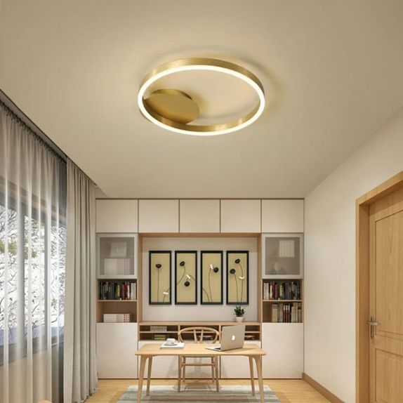 Plafoniera LED Aurie Dimabila 100W – 6300lm, Telecomanda, 3 Temperaturi, 50cm