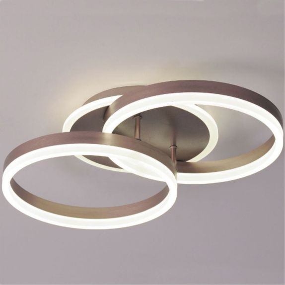 Lustra led 64W cu doua brate si telecomanda 3000/4000/6500K