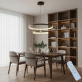 Lustra Led Pe Cablu Ajustabila 85W/3500Lm/3000K/4000K/6500K +Ir 400Mm X 600Mm