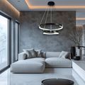 Lustra Led Pe Cablu Ajustabila 85W/3500Lm/3000K/4000K/6500K +Ir 400Mm X 600Mm