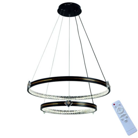 Lustra Led Pe Cablu Ajustabila 85W/3500Lm/3000K/4000K/6500K +Ir 400Mm X 600Mm