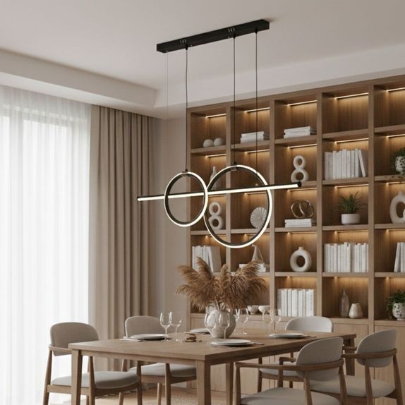 Lustra Led Titania Ajustabila 72W/3900Lm/3000K/4000K/6500K 500Mm