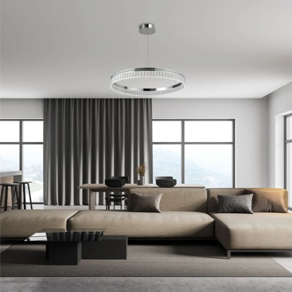 Lustra led 3 culori cu telecomanda 80W 500x1200mm
