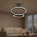 Lustra Led Pe Cablu Ajustabila 165W/7800Lm/3000K/4000K/6500K + Ir 400Mm X 600Mm