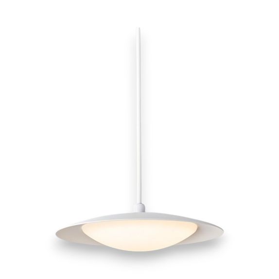 Lustra led alba 8W/750LM3000K-6500K