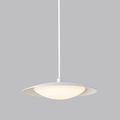 Lustra led alba 8W/750LM3000K-6500K