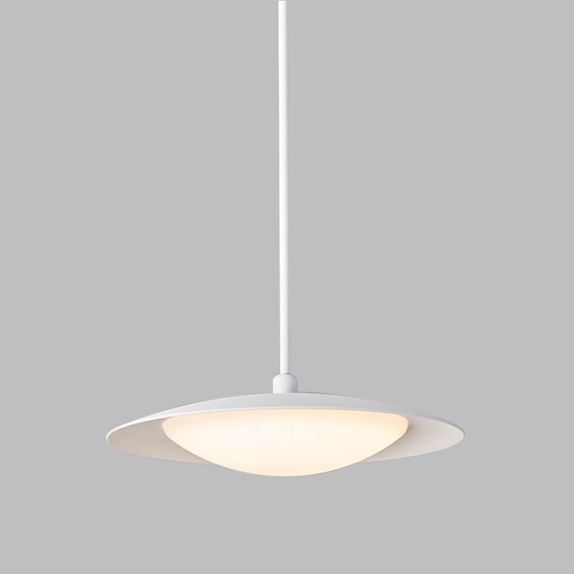 Lustra led alba 8W/750LM3000K-6500K