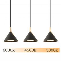 Lustra led cafenie 24W/1900LM 3000K-6500K 