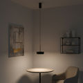 Lustra led cafenie 8W 750LM 3000K-6500K 200x1500mm