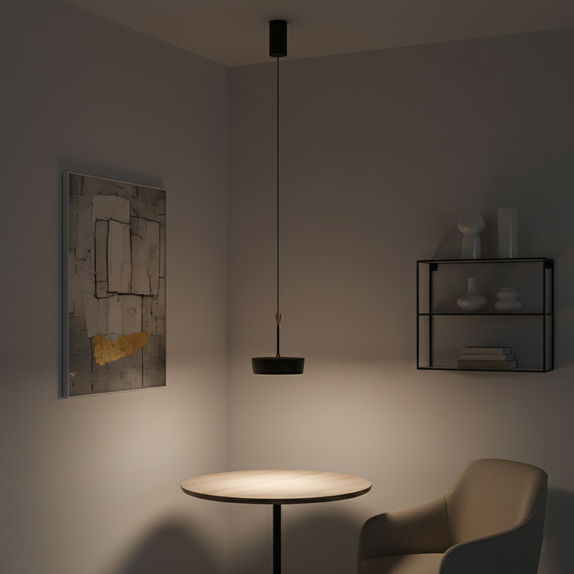 Lustra led cafenie 8W 750LM 3000K-6500K 200x1500mm