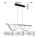 Lustra led 45W 3000K-6500K 3000Lm