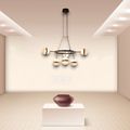 Lustra led 92W 3000K-6500K 9300Lm