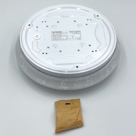 Plafoniera LED Flower,13W=75W, 260x65mm, 6400K, lumina rece