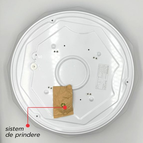 Plafoniera LED Diamond Crystal, 24W (Echivalent 200W), Ø39cm, Design Modern